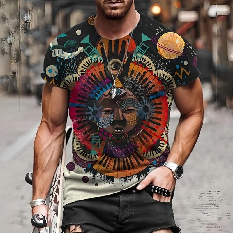 Vintage Ethnic Style Pattern T - огляд і ціна Men'S Ethnic Fashion Trends
