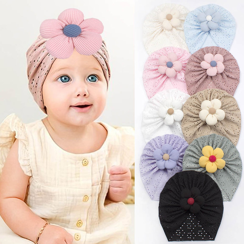 3D Flower Baby Turban Cap Summ - огляд і ціна Ethnic Fashion India
