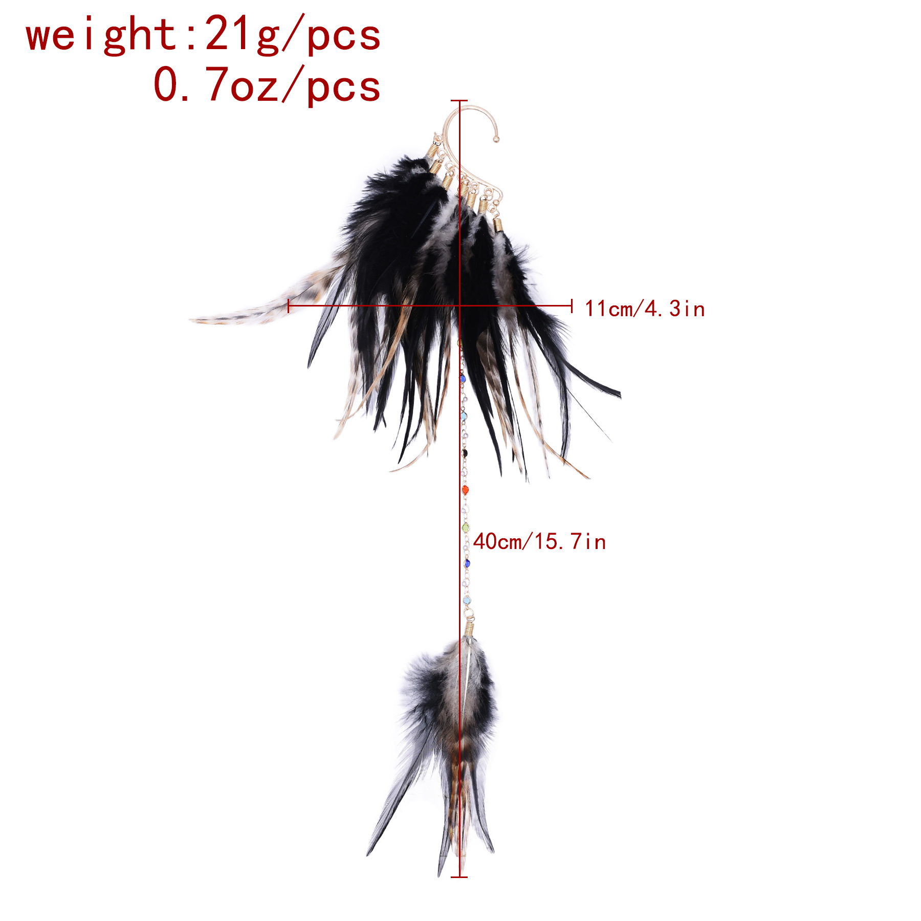 Bohemian Ethnic Style Feather  - огляд і ціна Ethnic Fashion India