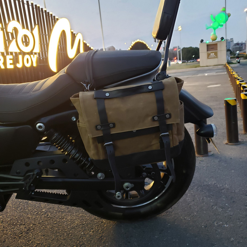 Vintage Motorcycle Saddlebag W - огляд і ціна Ethnic Fashion India