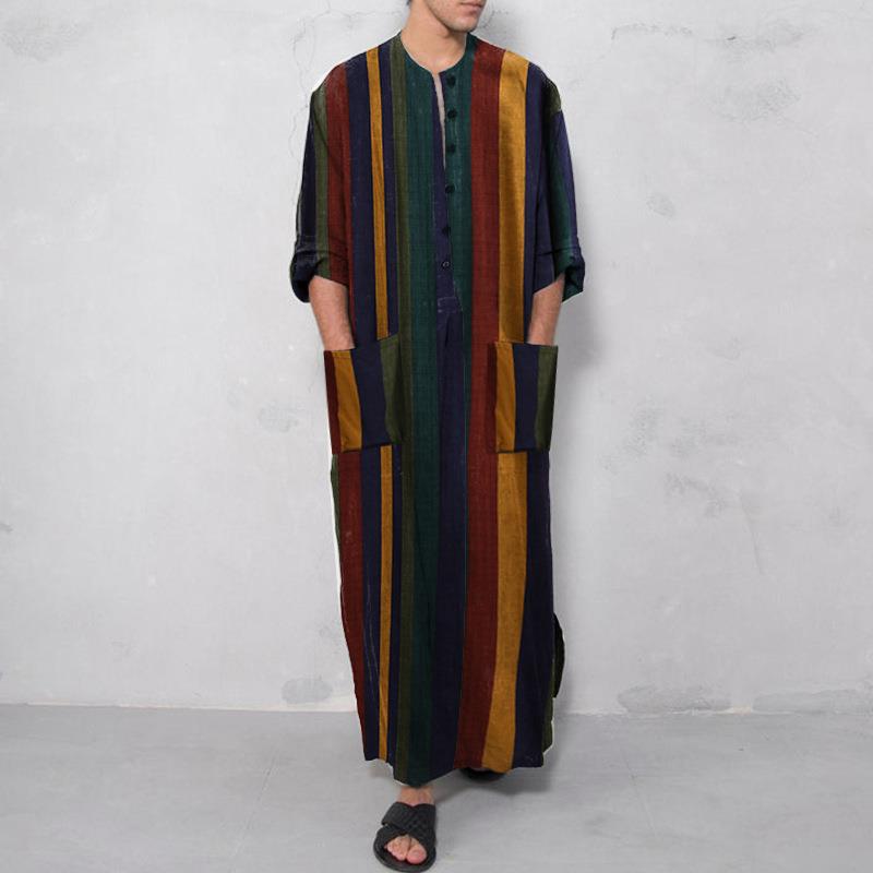 Printed Long Mens Shirt with a - огляд і ціна Fashion Ethnic Wear For Men
