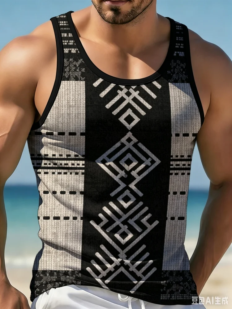 Vintage Ethnic Geometric Triba - огляд і ціна Men'S Ethnic Fashion Trends