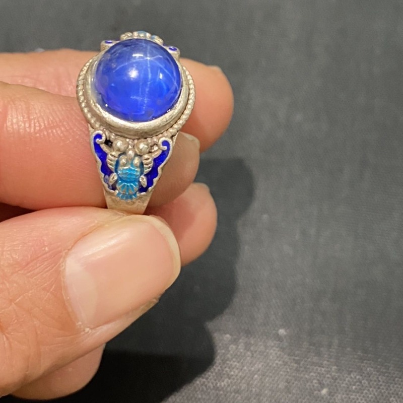 Ethnic Cloisonne Open Ring, Ex - огляд і ціна Fashion Ethnic Wear For Men