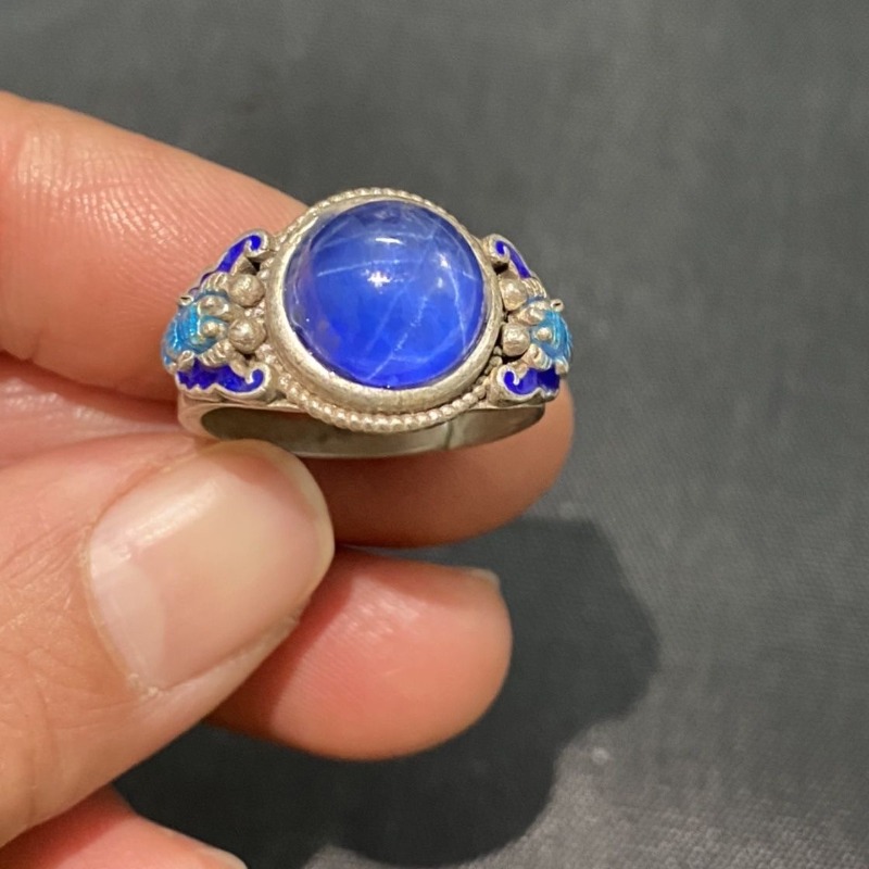 Ethnic Cloisonne Open Ring, Ex - огляд і ціна Fashion Ethnic Wear For Men