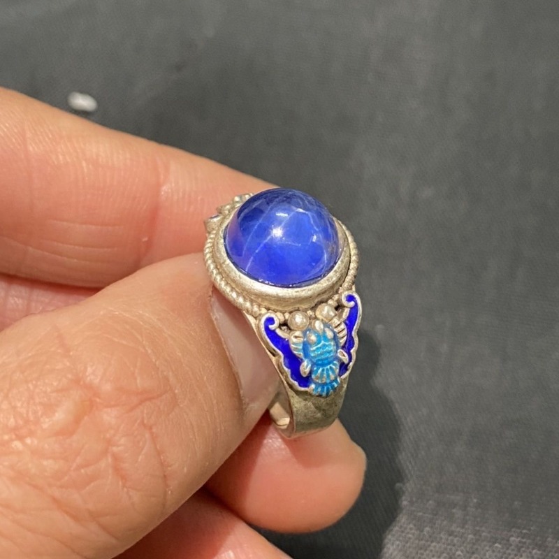 Ethnic Cloisonne Open Ring, Ex - огляд і ціна Fashion Ethnic Wear For Men