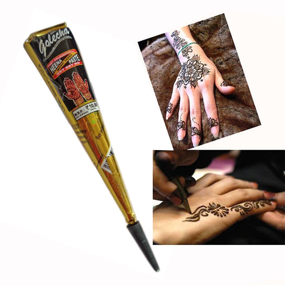 Natural Temporary Flash Tattoo - огляд і ціна Ethnic Fashion India