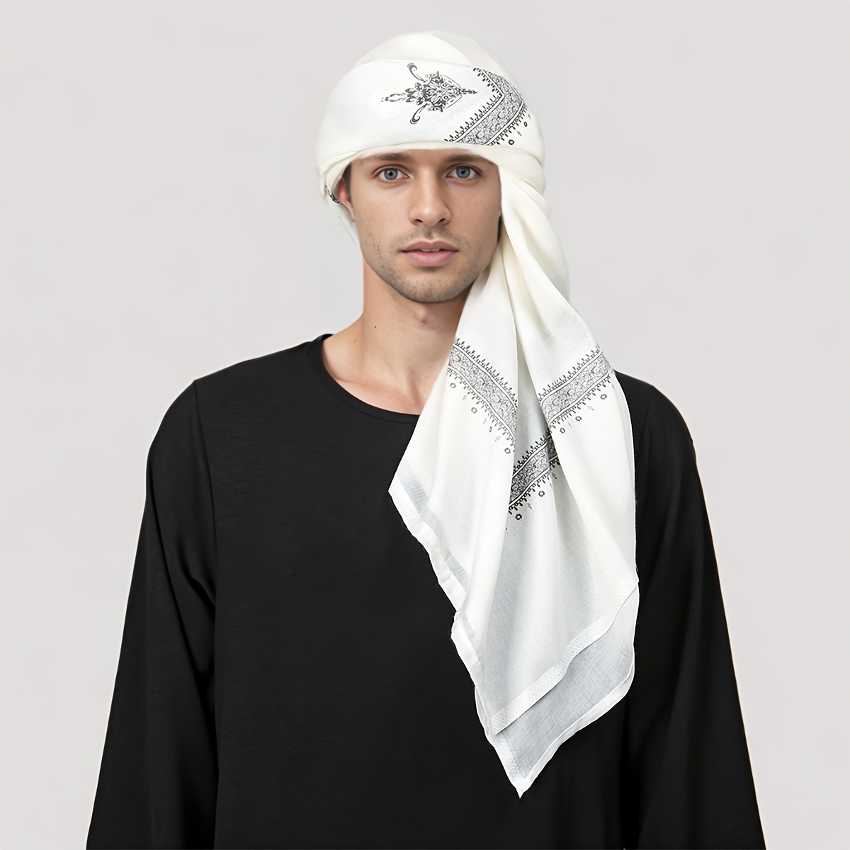 Ethnic Retro Patterned Men's H - огляд і ціна Fashion Ethnic Wear For Men
