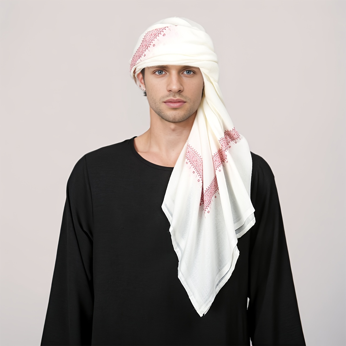 Ethnic Retro Patterned Men's H - огляд і ціна Fashion Ethnic Wear For Men