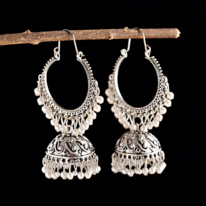 New Indian Jhumka Jewelry for  - огляд і ціна Ethnic Fashion India