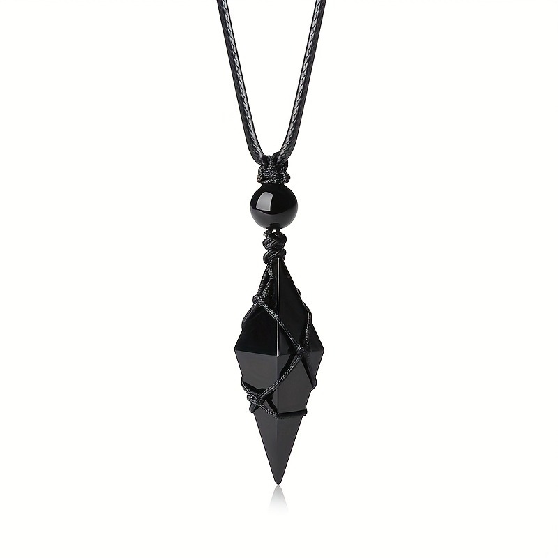 Black Obsidian Arrowhead Cryst - огляд і ціна Fashion Ethnic Wear For Men