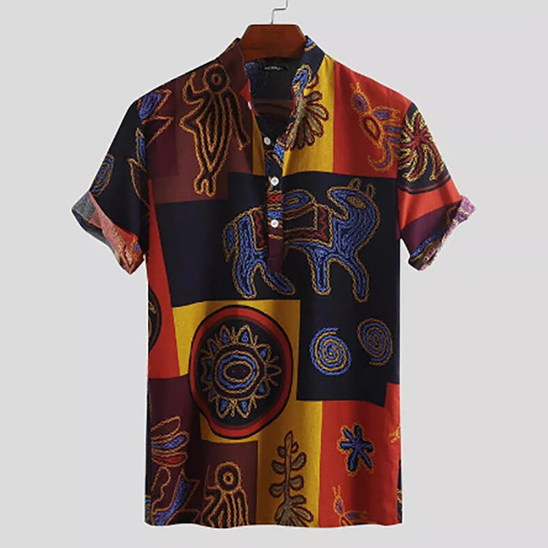 2025 summer new European and A - огляд і ціна Men'S Ethnic Fashion Trends